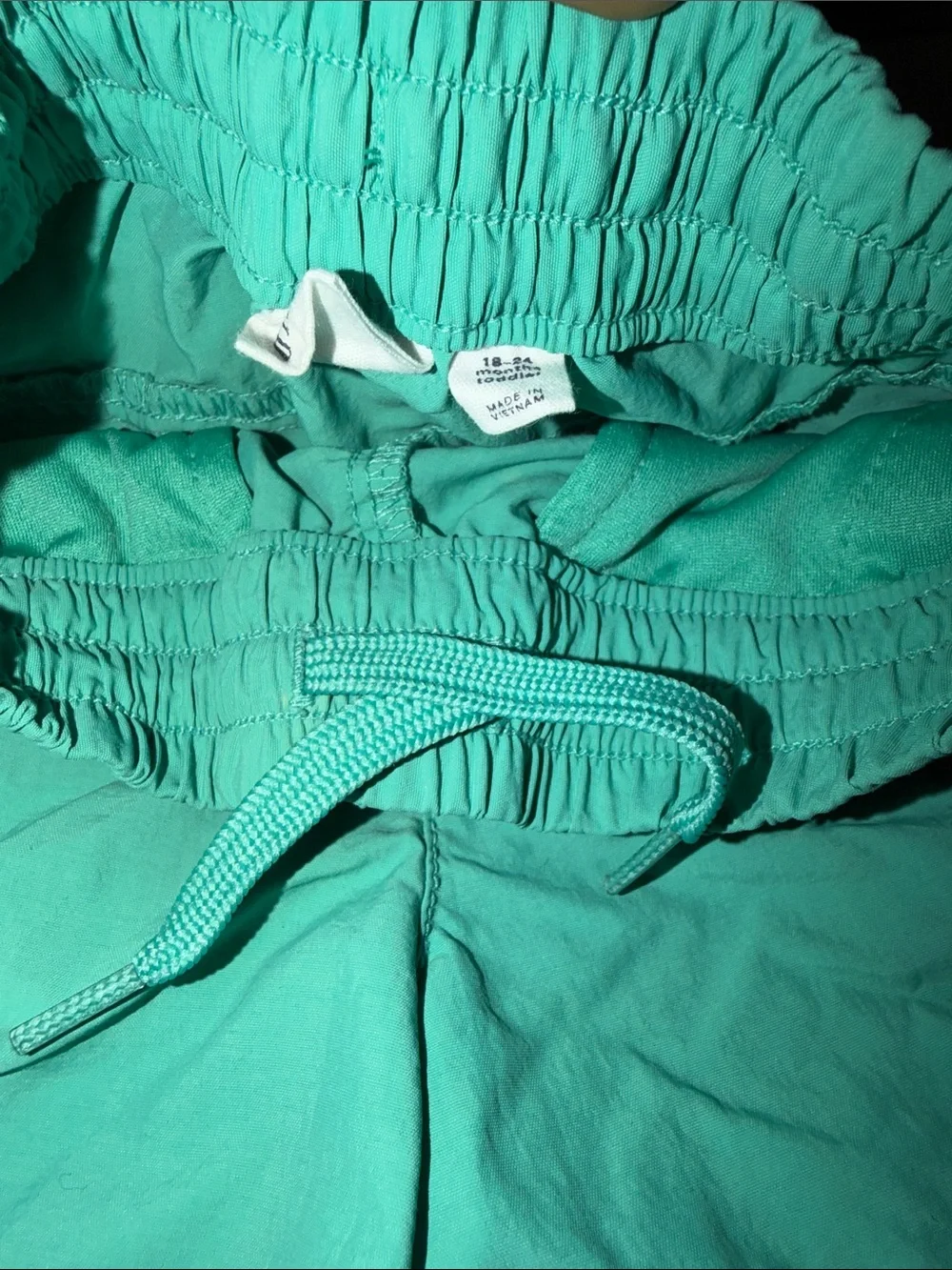 GAP Tan Tank with Watermelon Graphic & Teal Shorts Kids Matching Set